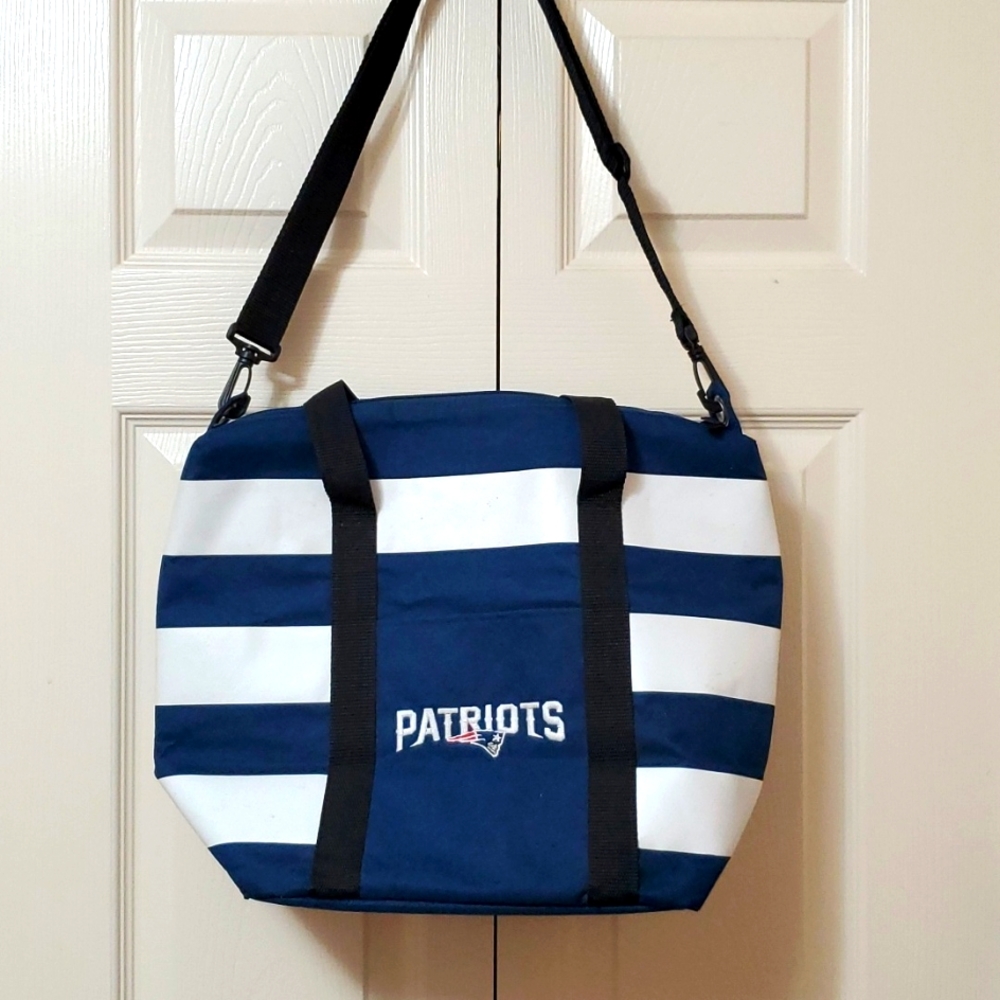 NFL Patriots Insulated Large Tote Bag